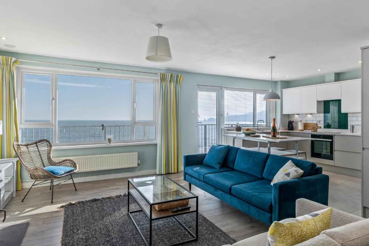 Dolphins Apartment - Spectacular Sea Views Saundersfoot Eksteriør bilde