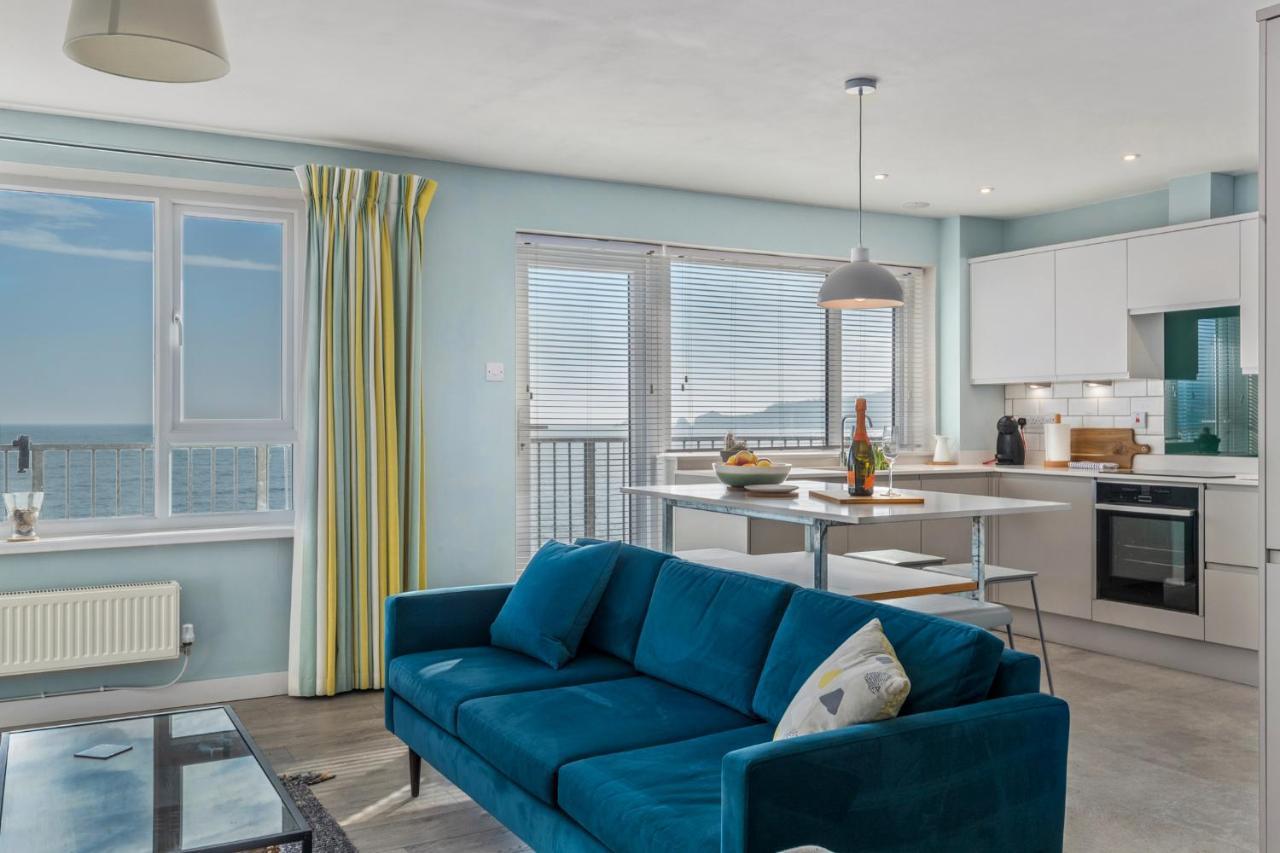 Dolphins Apartment - Spectacular Sea Views Saundersfoot Eksteriør bilde